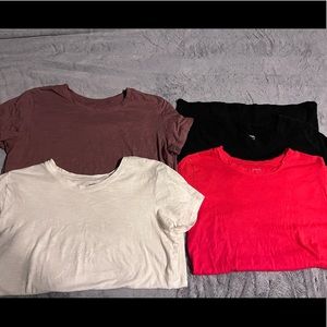 4 medium pink brand everyday tees